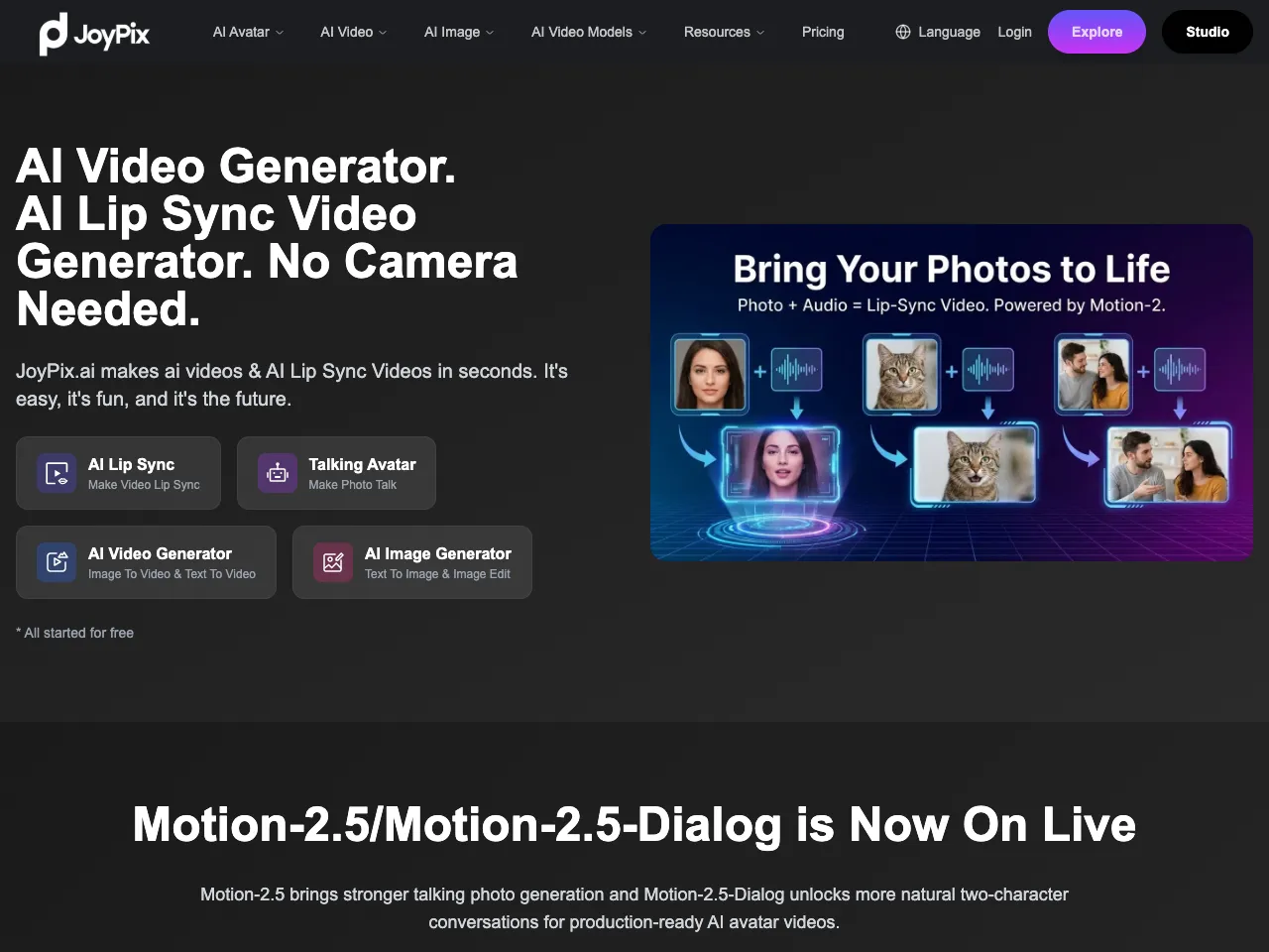 JoyPix.ai project screenshot