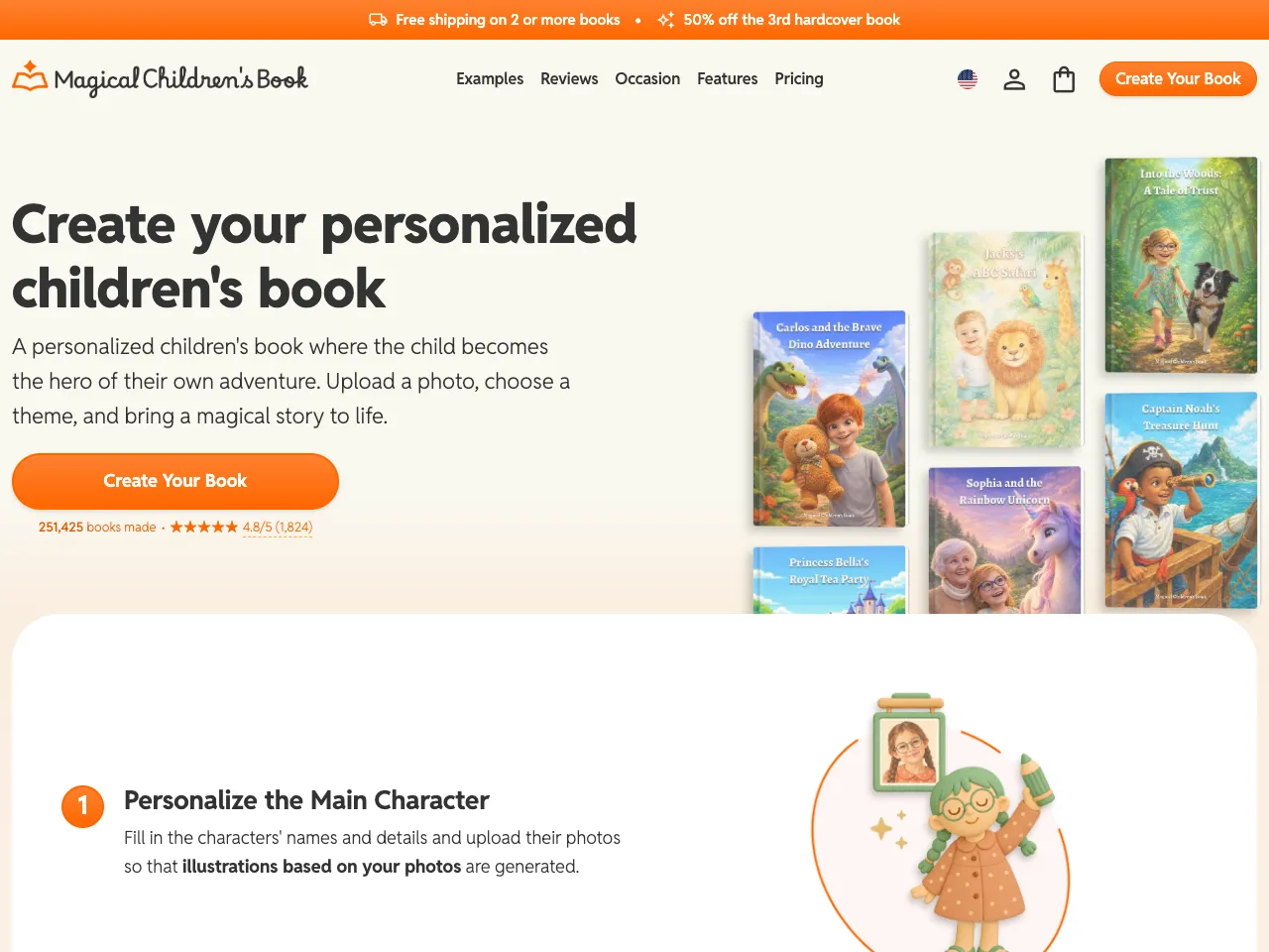 Magical Children's Book project screenshot